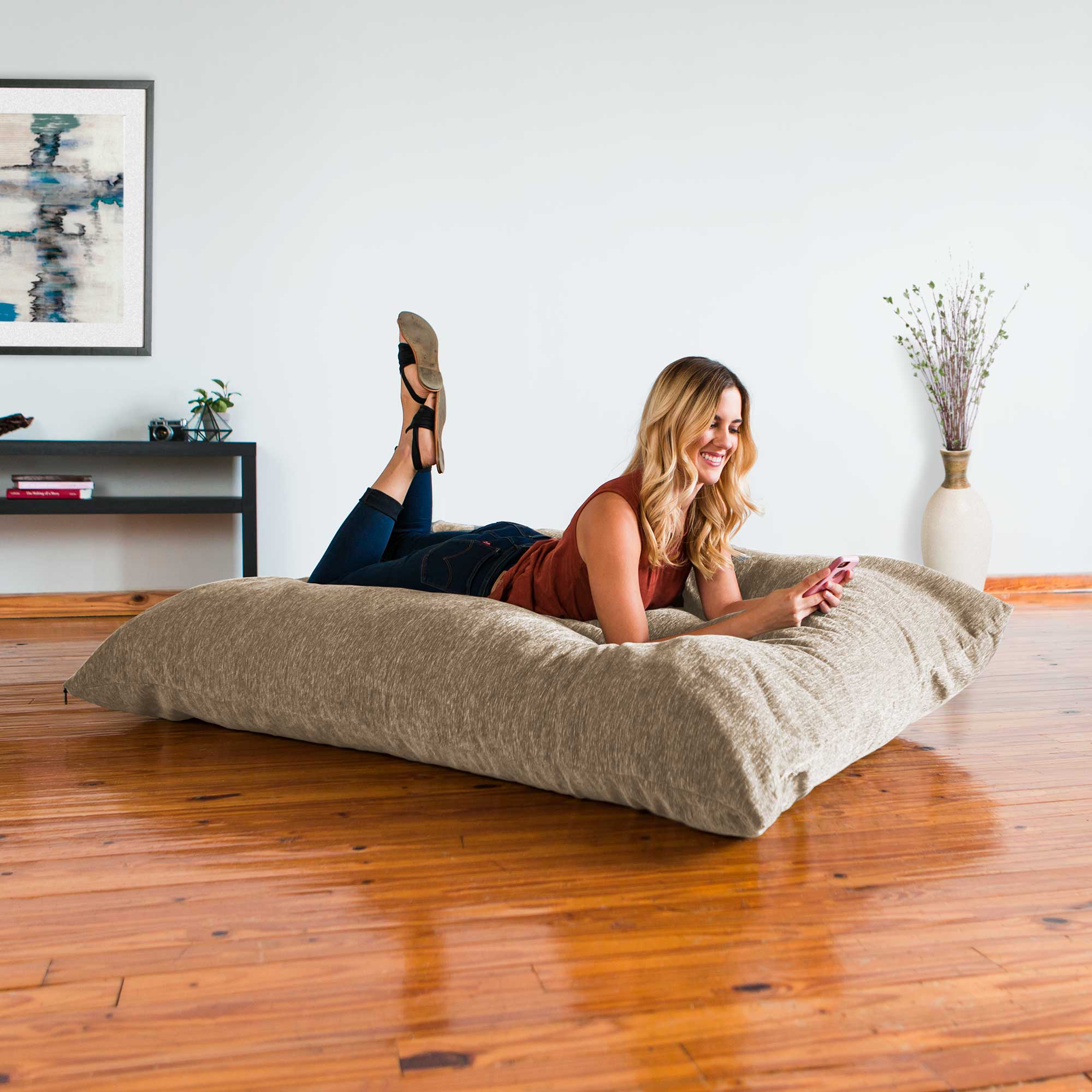 Pillow Saxx 5 Floor Pillow – Chenille Fabric